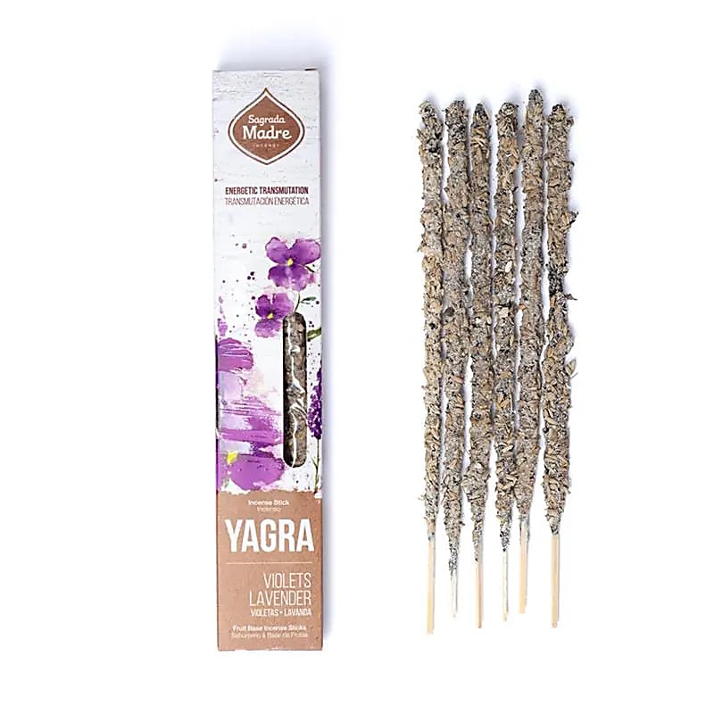 Sagrada Madre Yagra rökelse Violer &; Lavendel