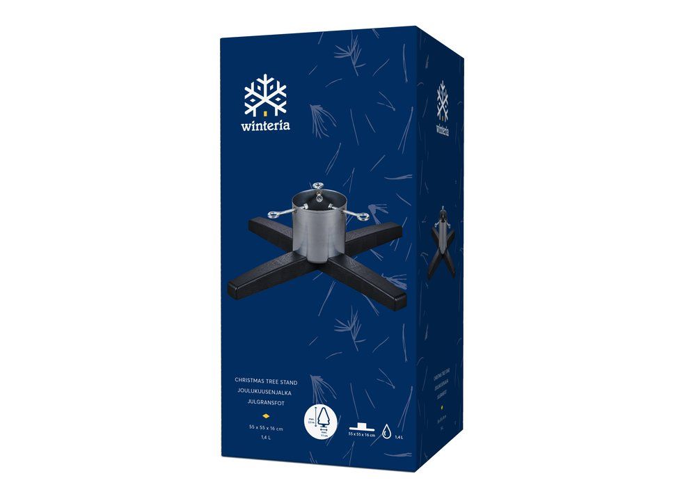 Julgransfot Scandic svart - 3