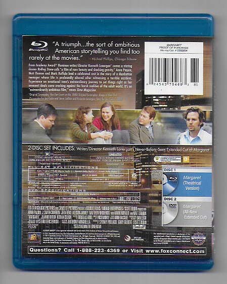 Margaret Blu-ray + DVD