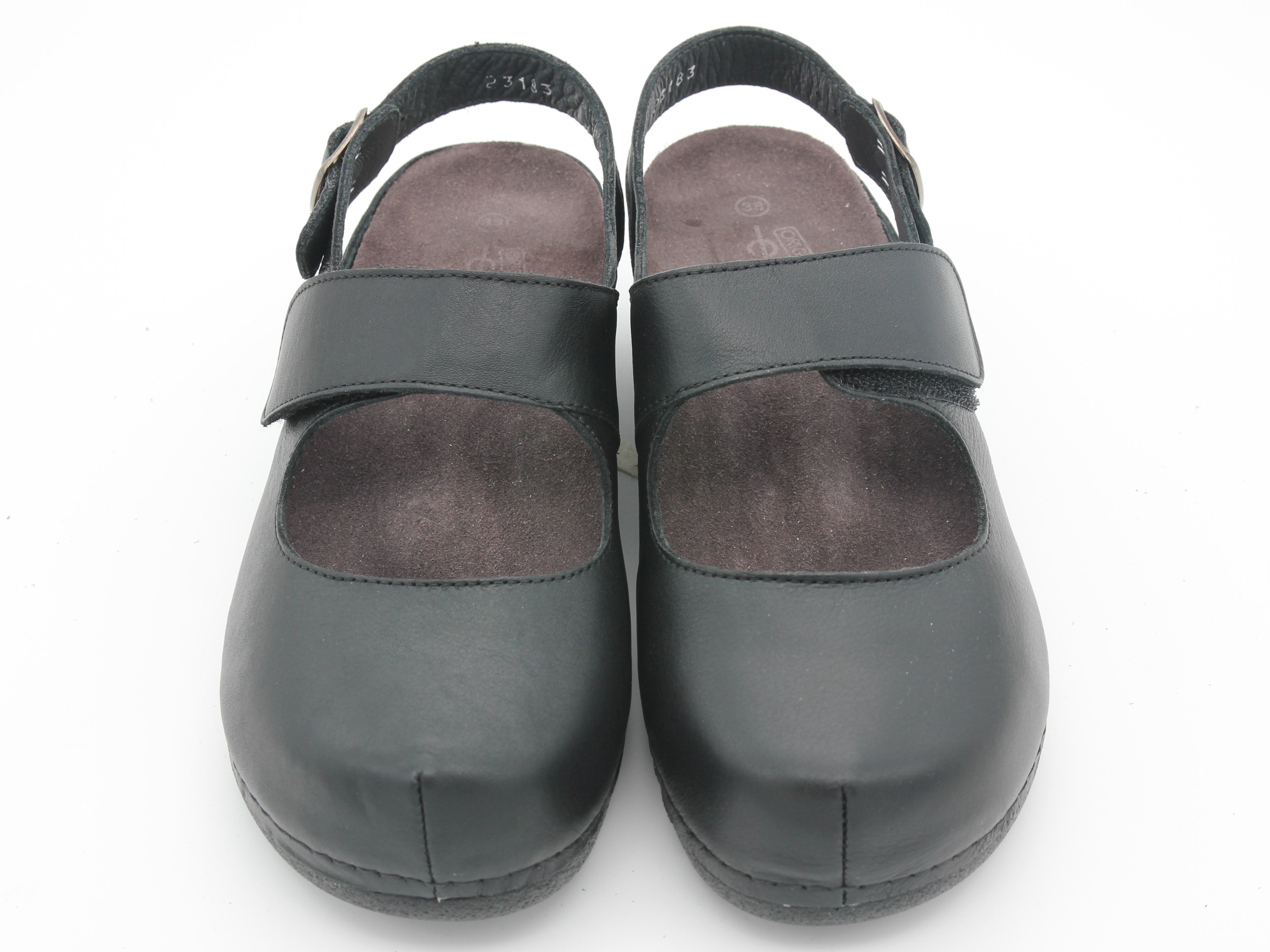 Damtoffel Svart - ergoflex - hälrem - 3