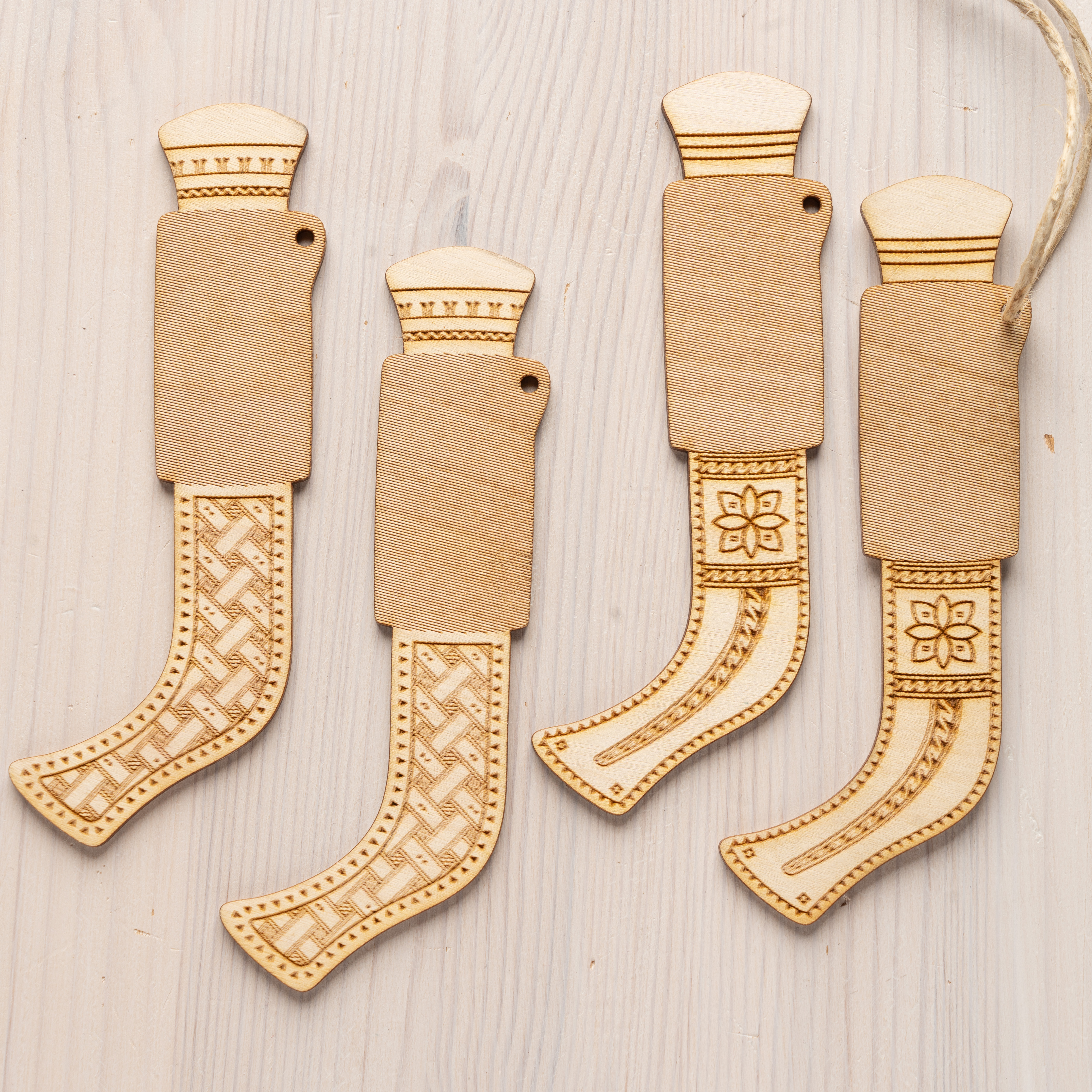 Weihnachtsschmuck Nijbbe 4er-Pack