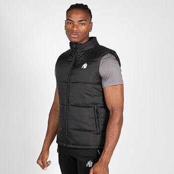 Irvine Puffer Vest, black