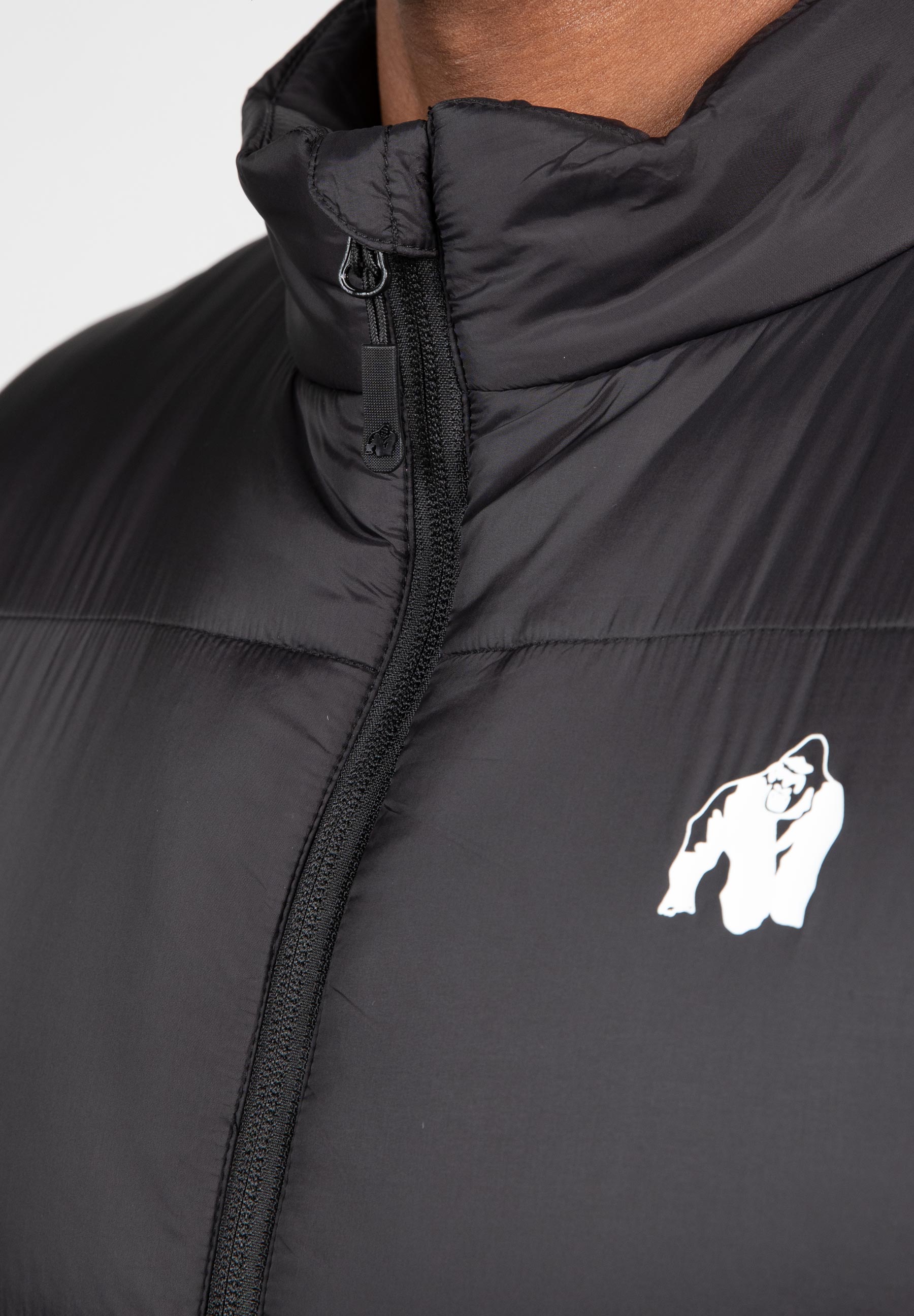 Irvine Puffer Vest, black - 9