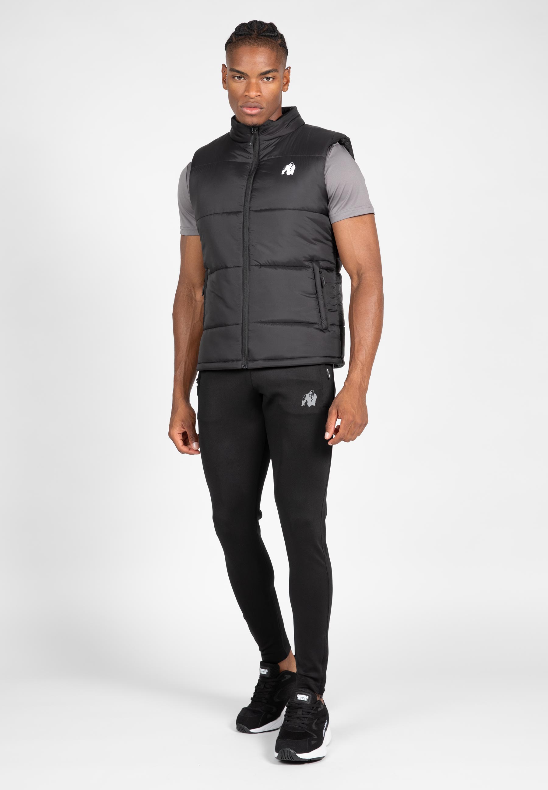 Irvine Puffer Vest, black - 8