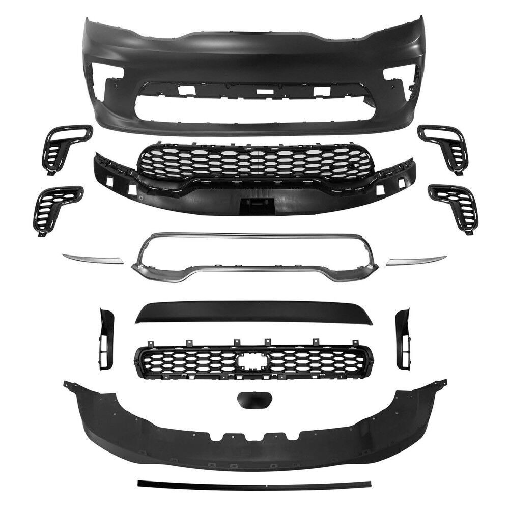 2021 SRT HELLCAT Style Front Bumper (DURANGO 21-22) - 2