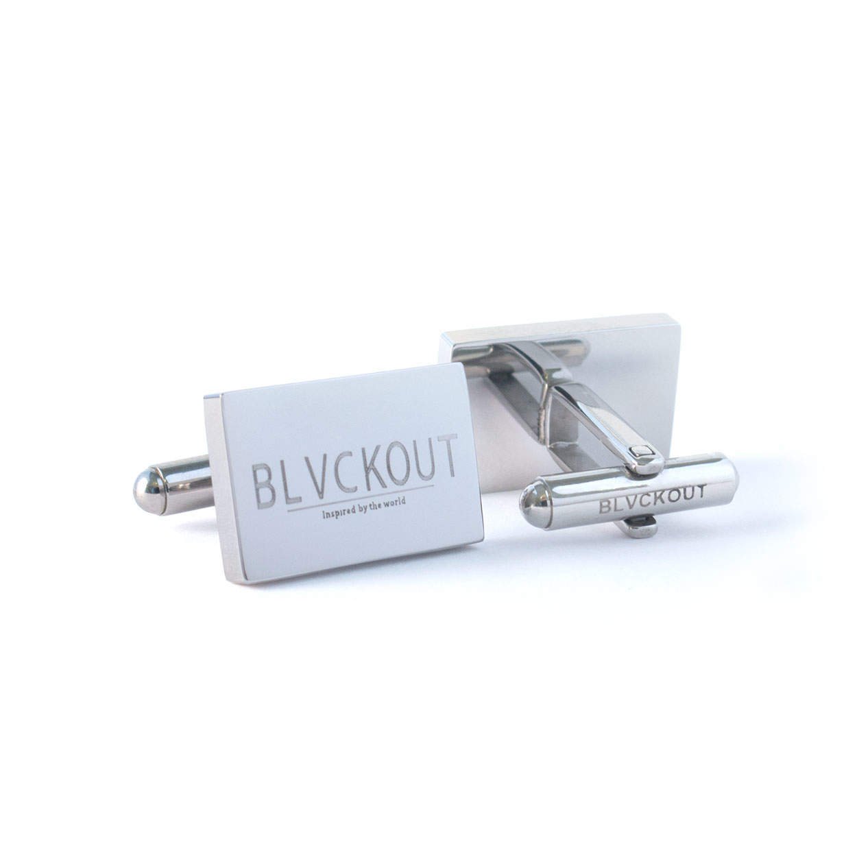 BLVACKOUT -Abu Dhabi Cufflinks -Silver
