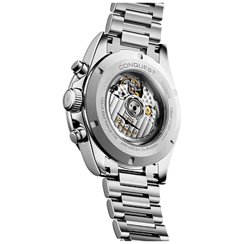 L3.835.4.72.6 Longines Conquest Chronograph silver 42