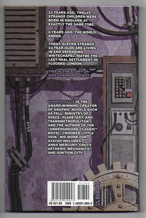 Freakangels: Volume 4 HC VF+ Warren Ellis