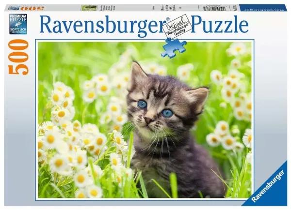Kitten In The Meadow 500 Bitar Ravensburger - 2