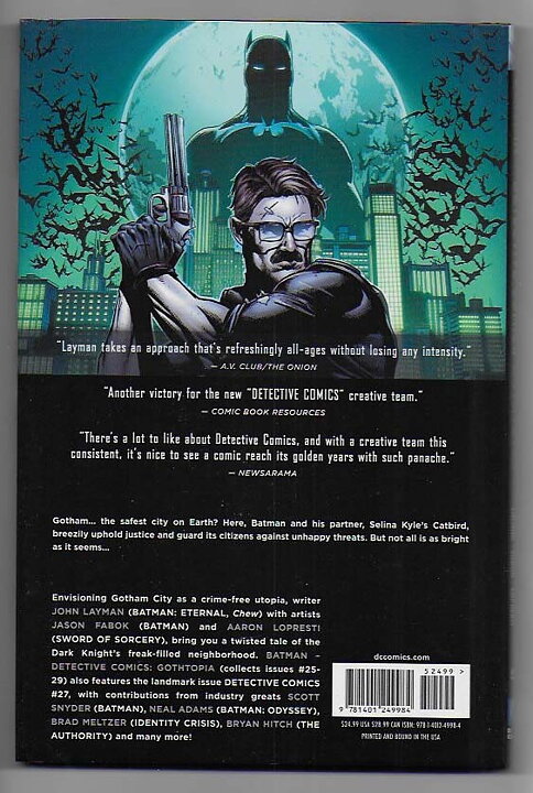 Batman - Detective Comics: Volume 5 - Gothtopia HC NM-