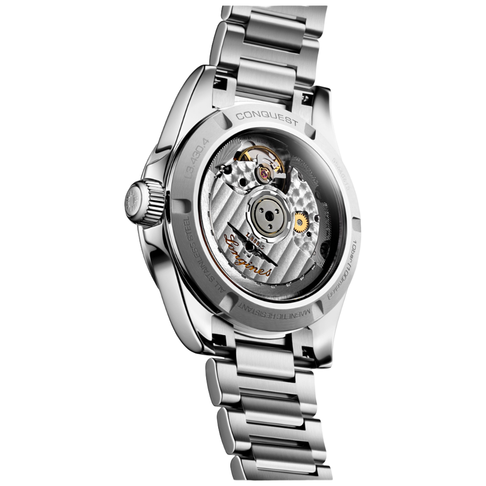 L3.430.4.72.6 Longines Conquest silver 34