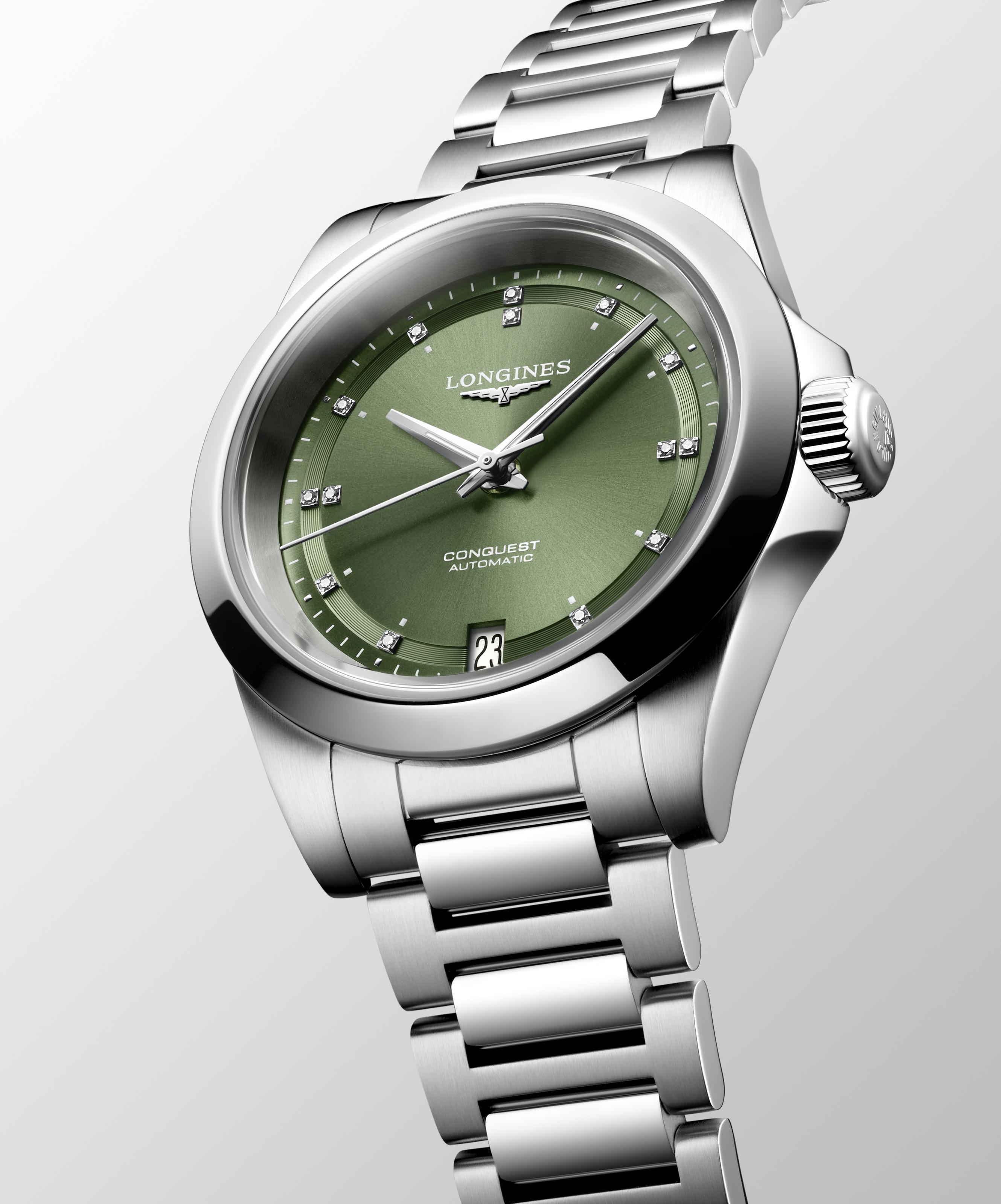 L3.430.4.07.6 Longines Conquest grön 34