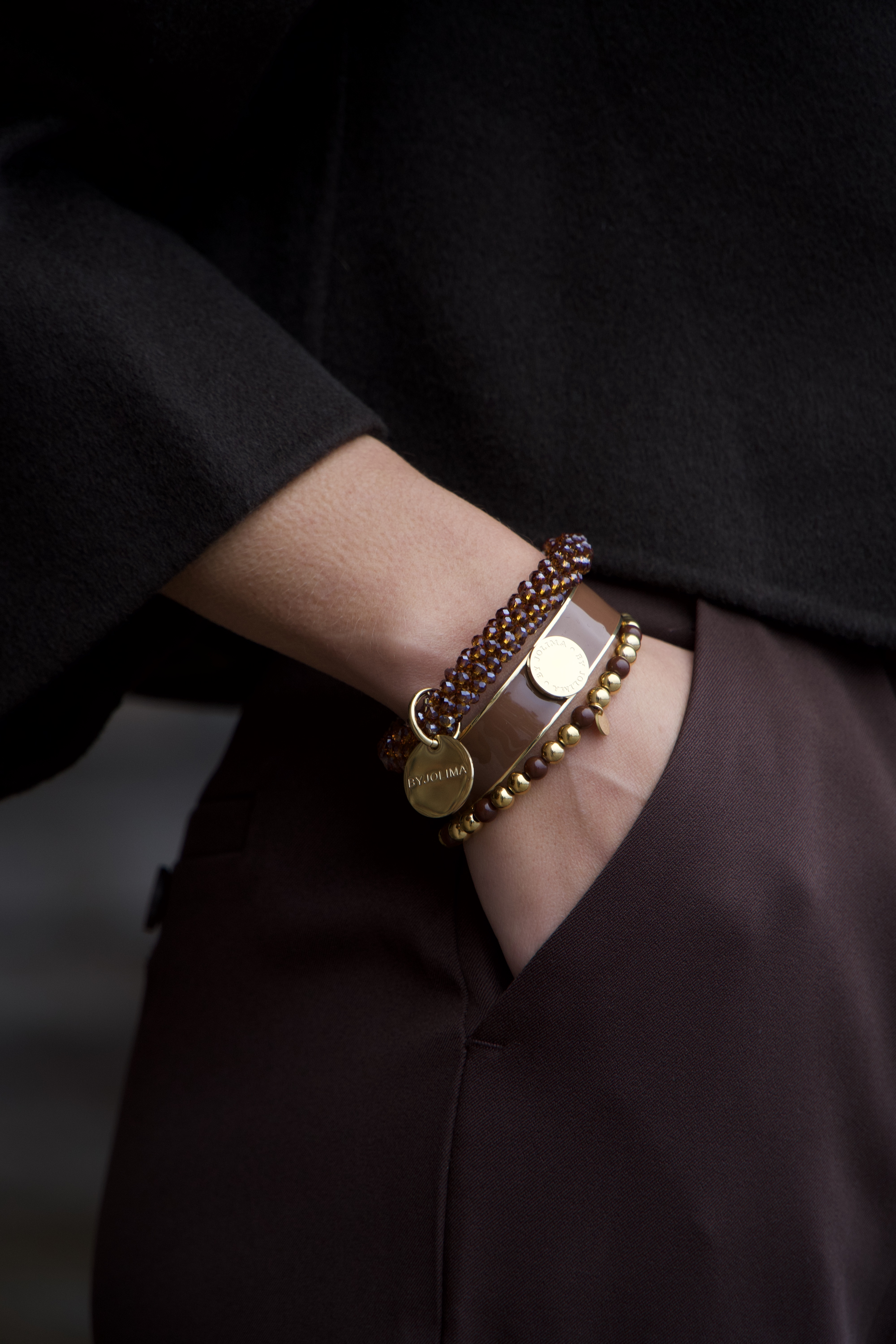 Candy bracelet brown - 2