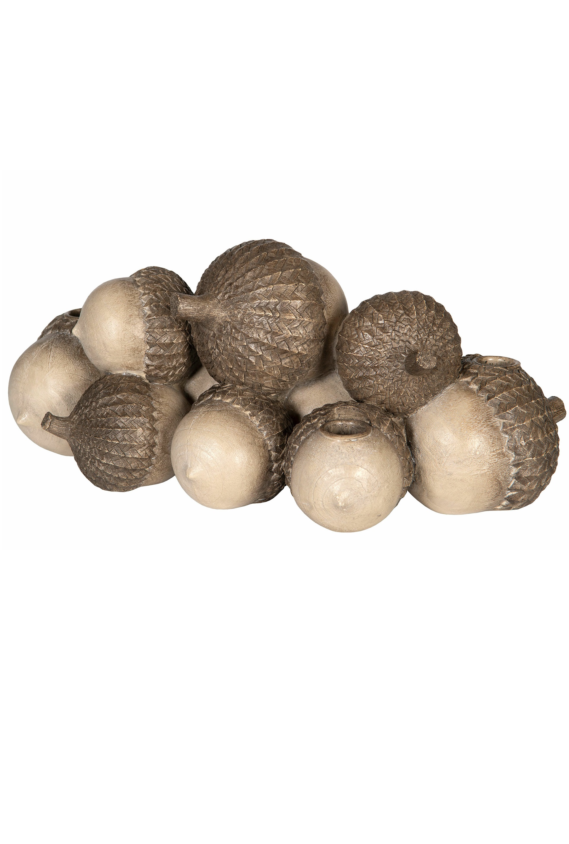 Candlestick Acorn Poly 39x15.5 cm - 3