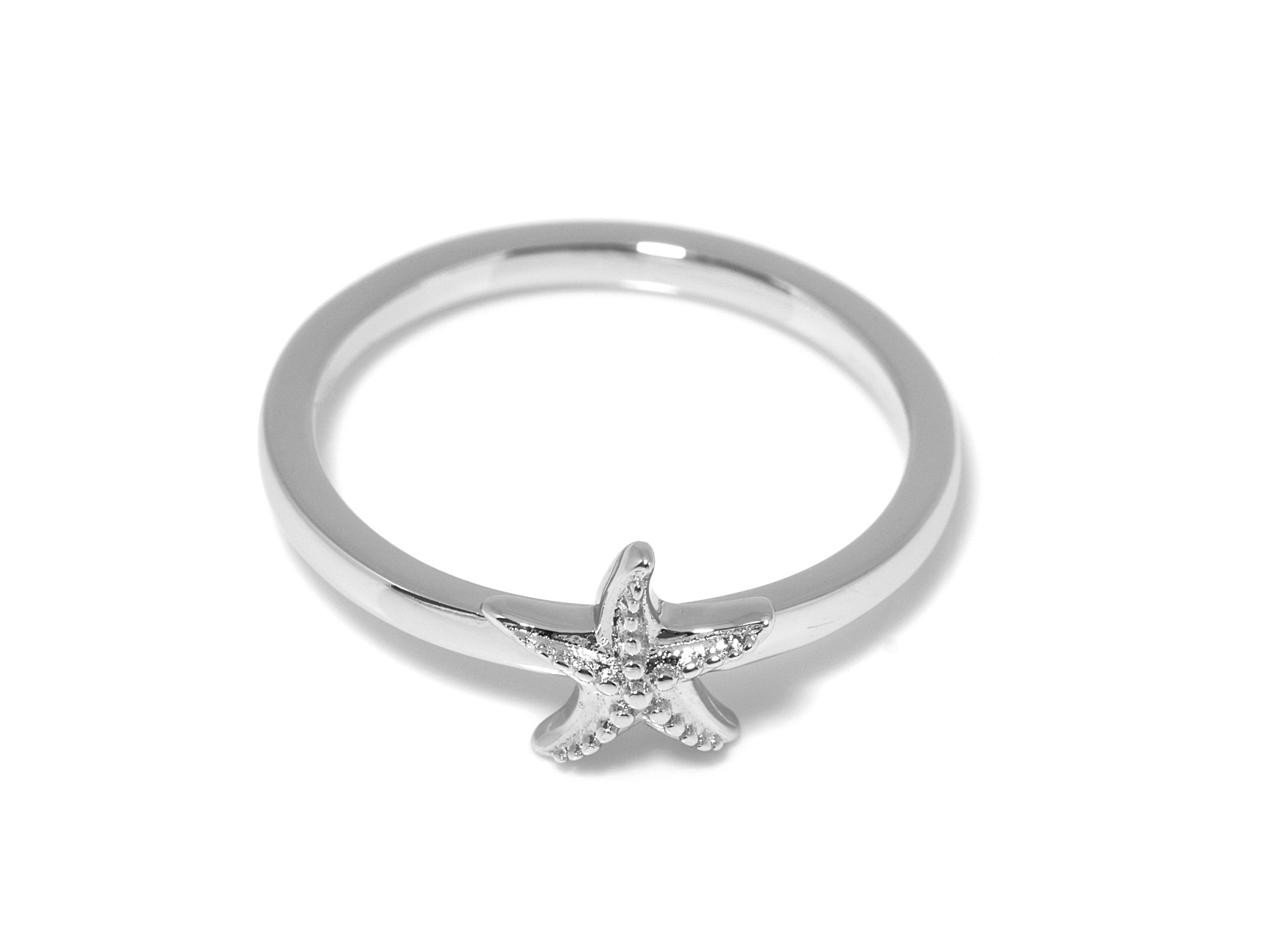 Sjöstjärna Ring i Äkta 925 Silver storlek 7, Havsdjur Accessoar, Marint Djur Smycke - 2