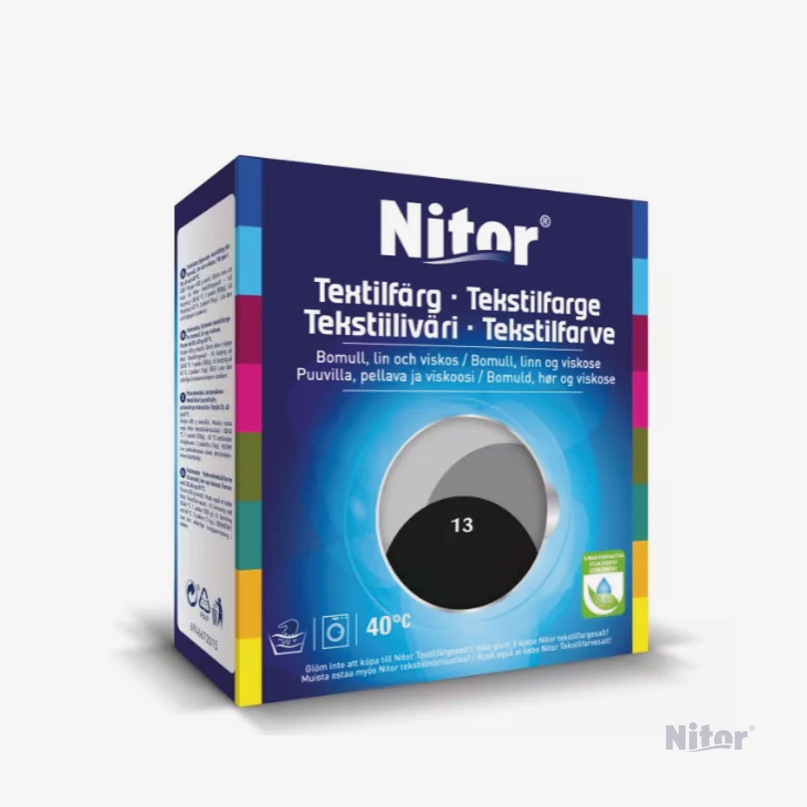 TEXTILFÄRG 13 DJUPSVART