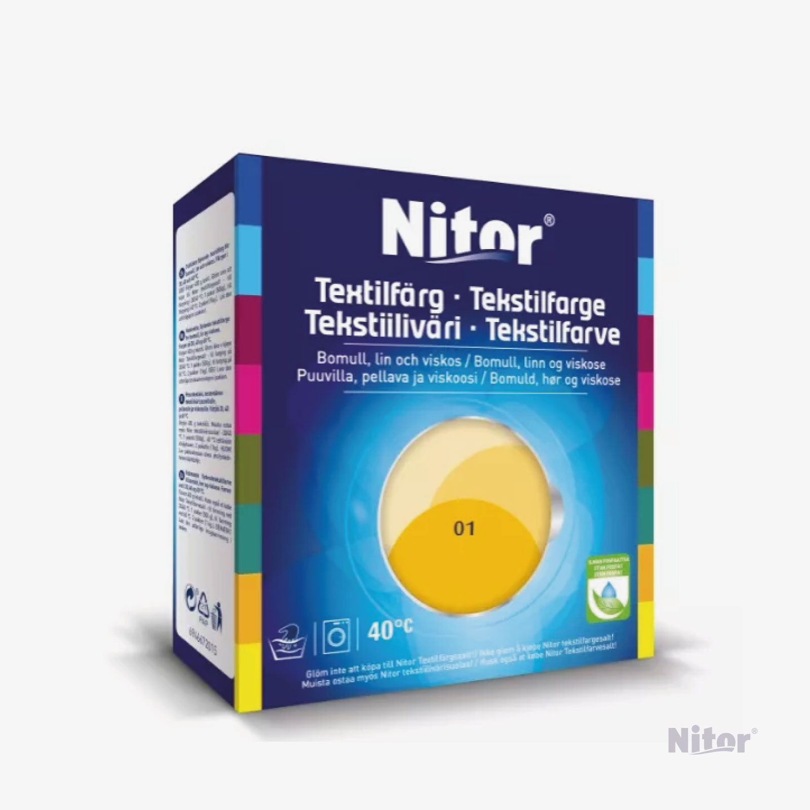 TEXTILFÄRG 01 SOLROS