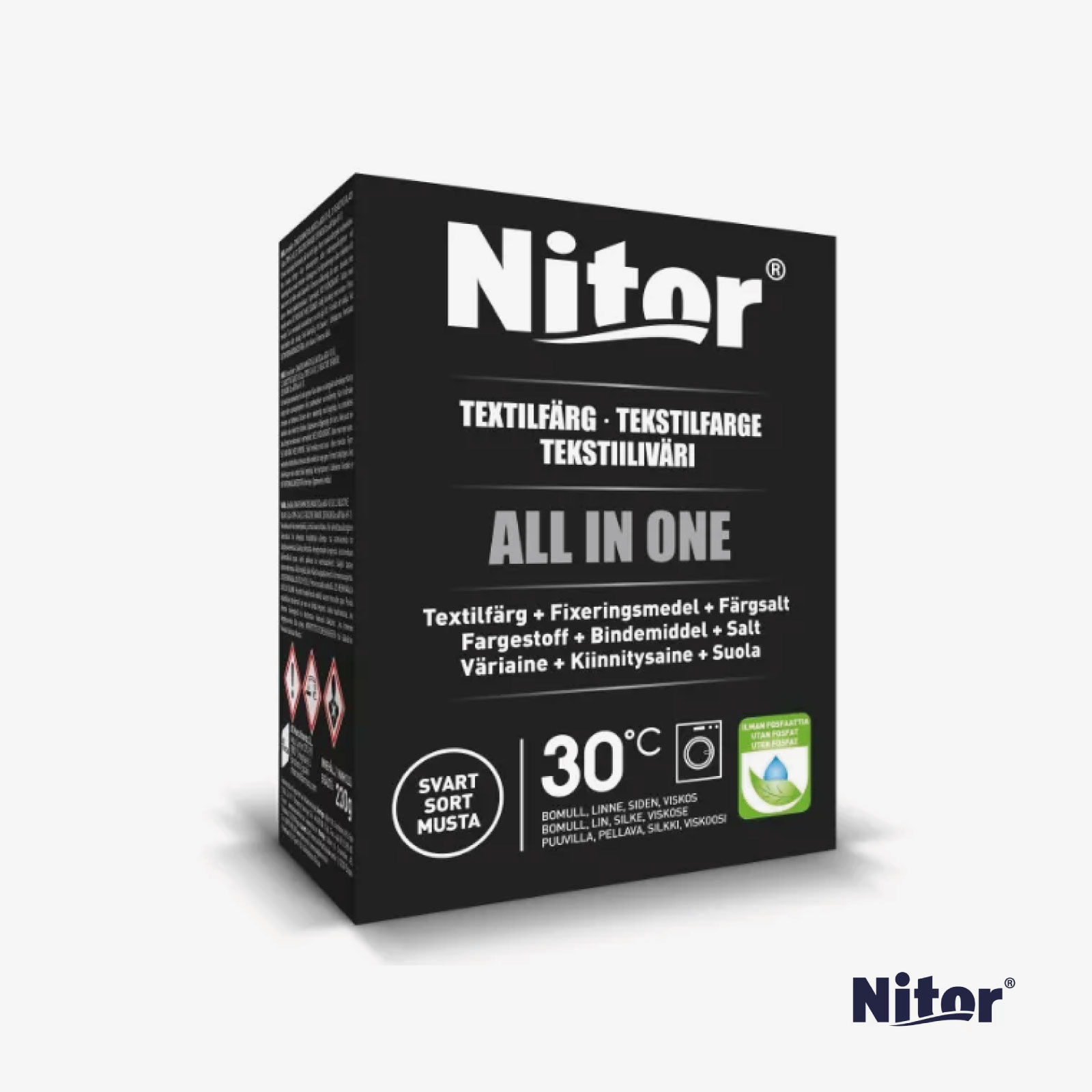 ALL IN ONE SVART, 230gr