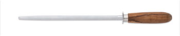 Sharpening steel Giesser, 23 cm / olive wood