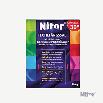 TEXTILFÄRGSSALT, 500 gr