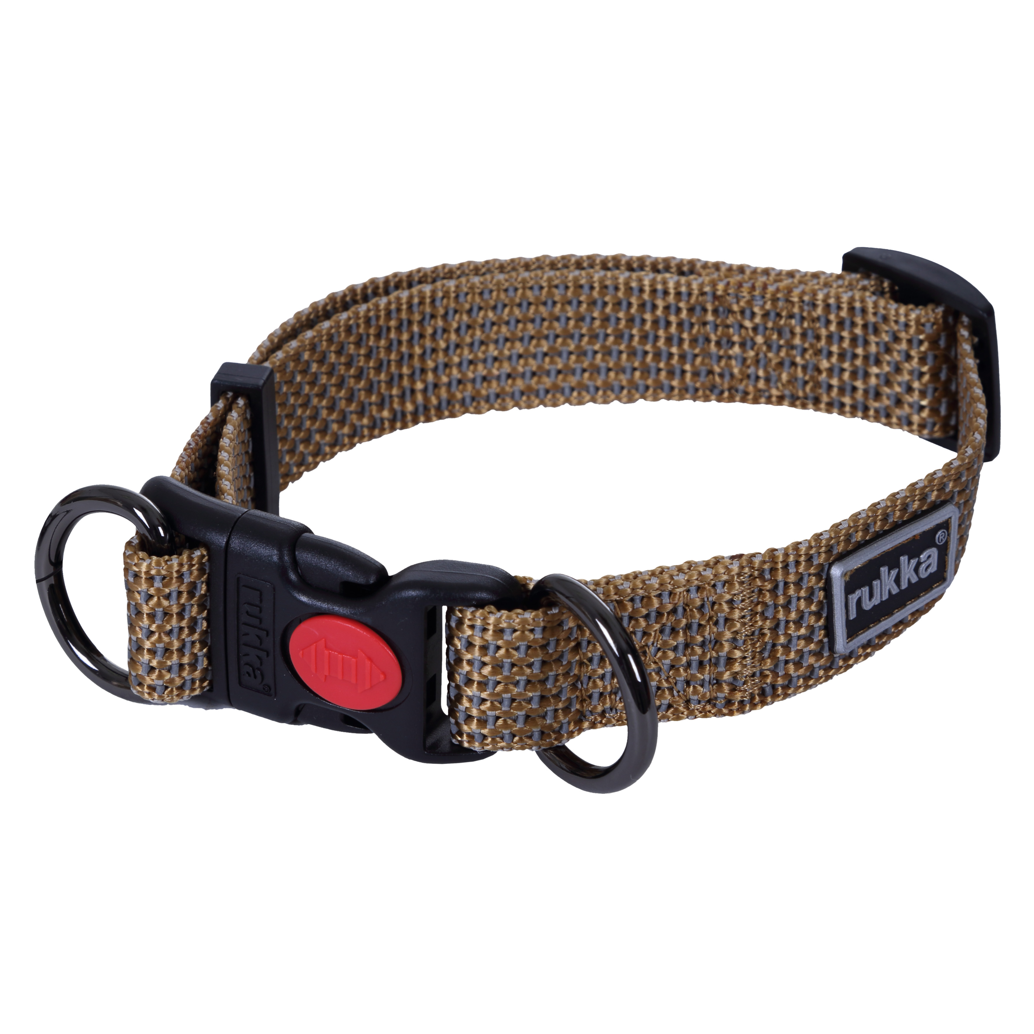 Rukka Pets Star Collar Halsband - Brun (45-70)