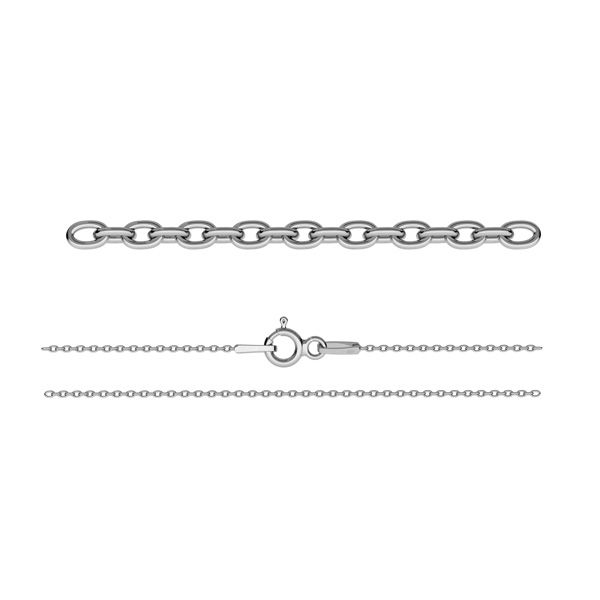 Ankarkedja tunn 50cm silver