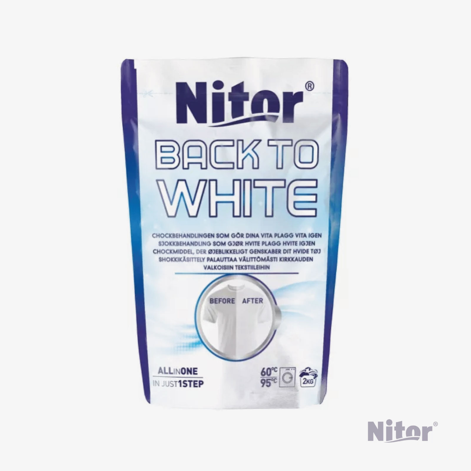 TEXTILFÄRG BACK TO WHITE, 400 gr