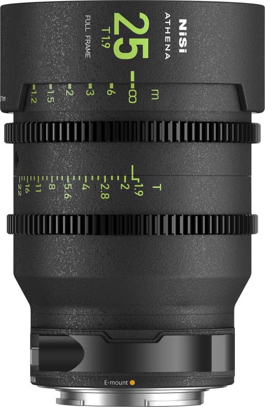 NISI  Cine Lens Athena Prime 25mm T1.9 