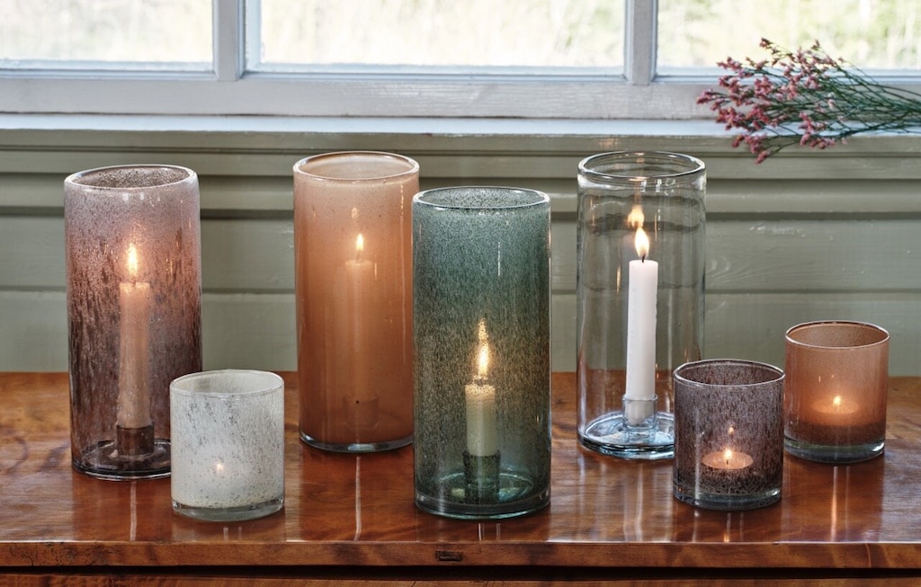 Candle lantern Elvira Light brown - Strömshaga - 3
