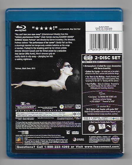 Black Swan Blu-ray + Digital Copy