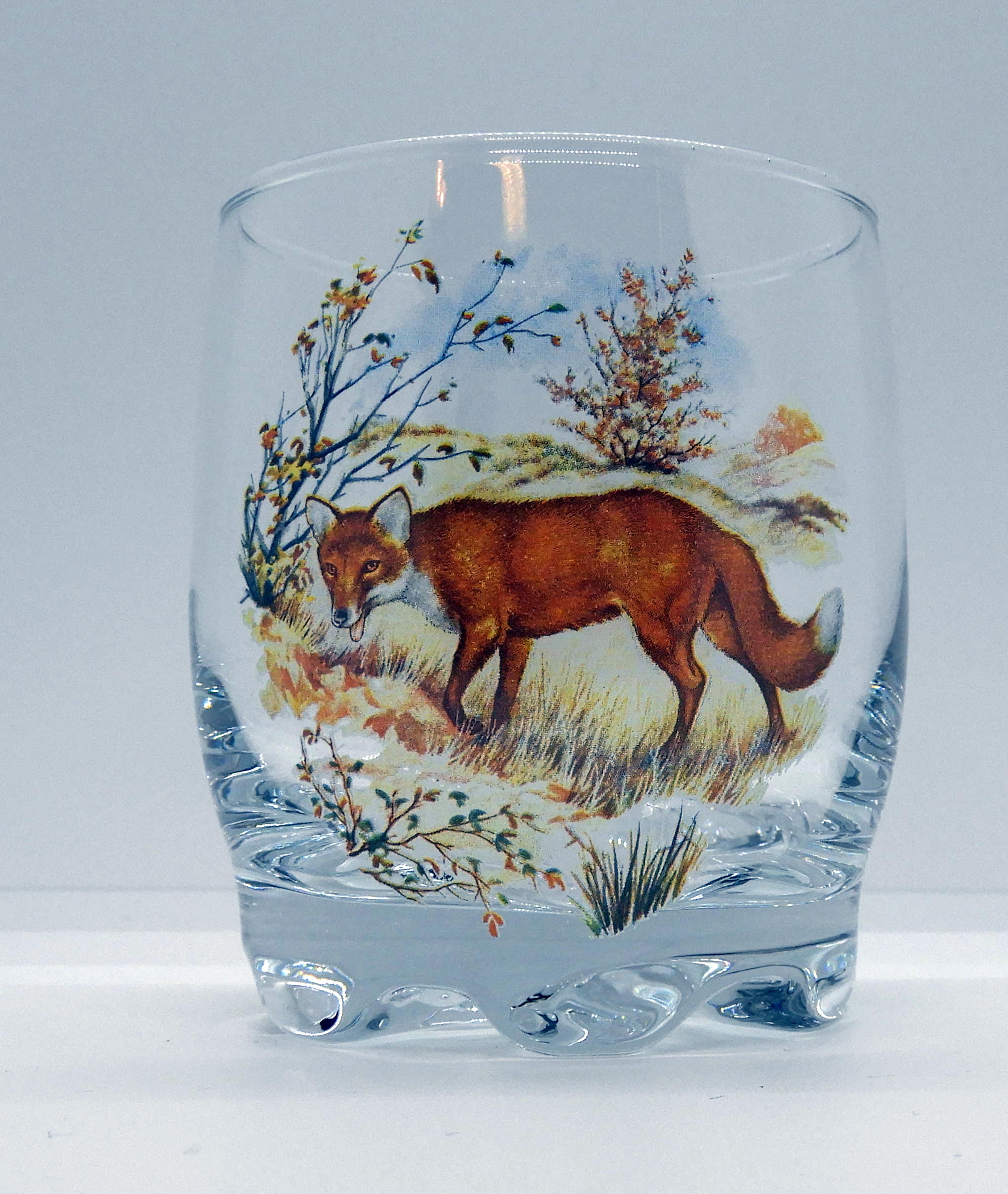 Nordiska Djur Glas, Allglas 29 cl. Räv / Fox