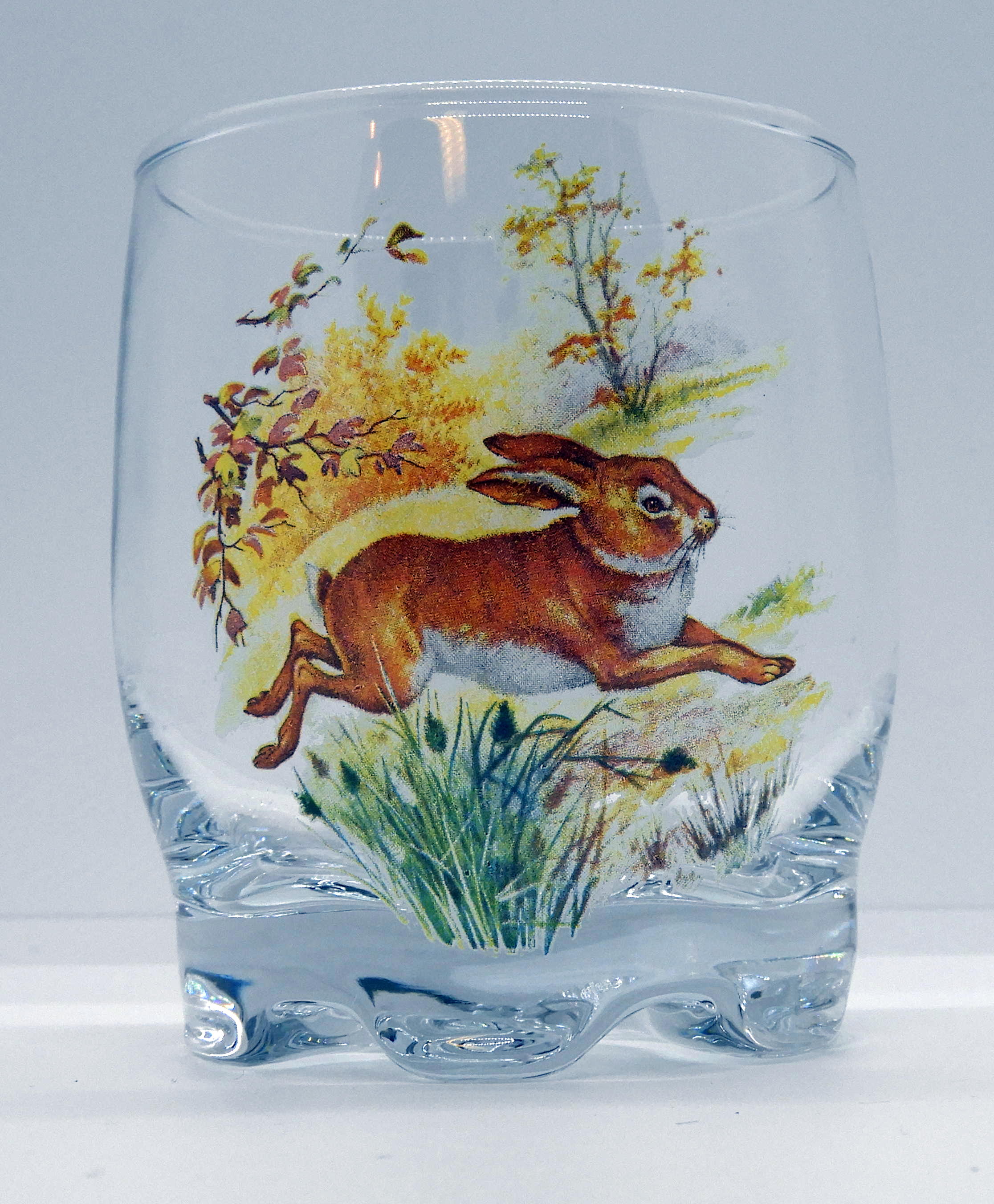 Nordiska Djur Glas, All glas 29 cl. Hare