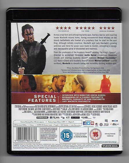 Macbeth Blu-ray
