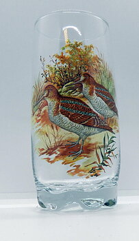 Nordiska Djur Glas, All glas 39 cl. Stor Strand Skata