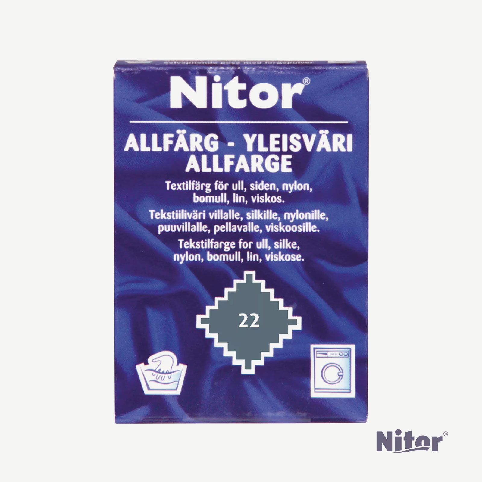 ALLFÄRG  22 STÅLGRÅ, 15 gr