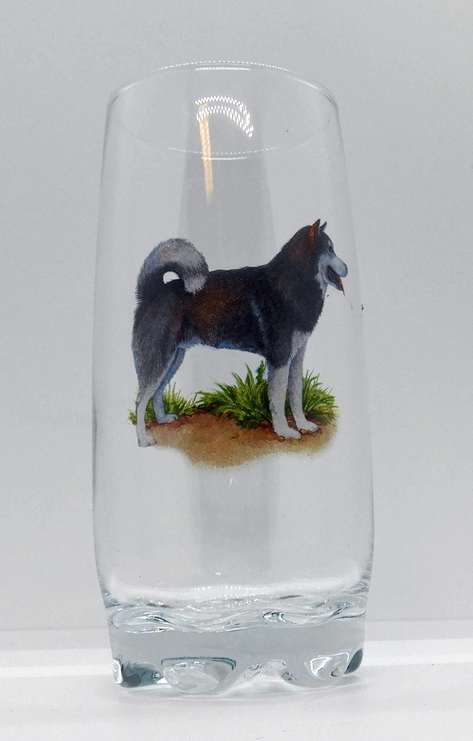 Nordiska Djur Glas, All glas 39 cl. Lapp hund
