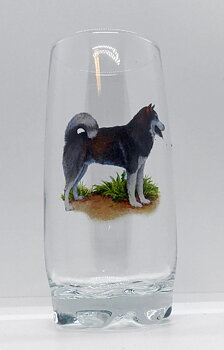Nordiska Djur Glas, All glas 39 cl. Lapp hund