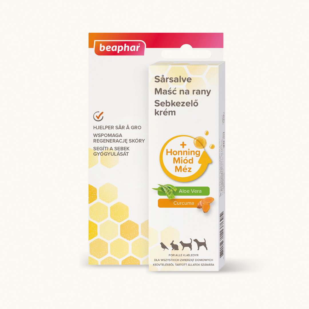 Sårsalva med honung, Beaphar, 30ml