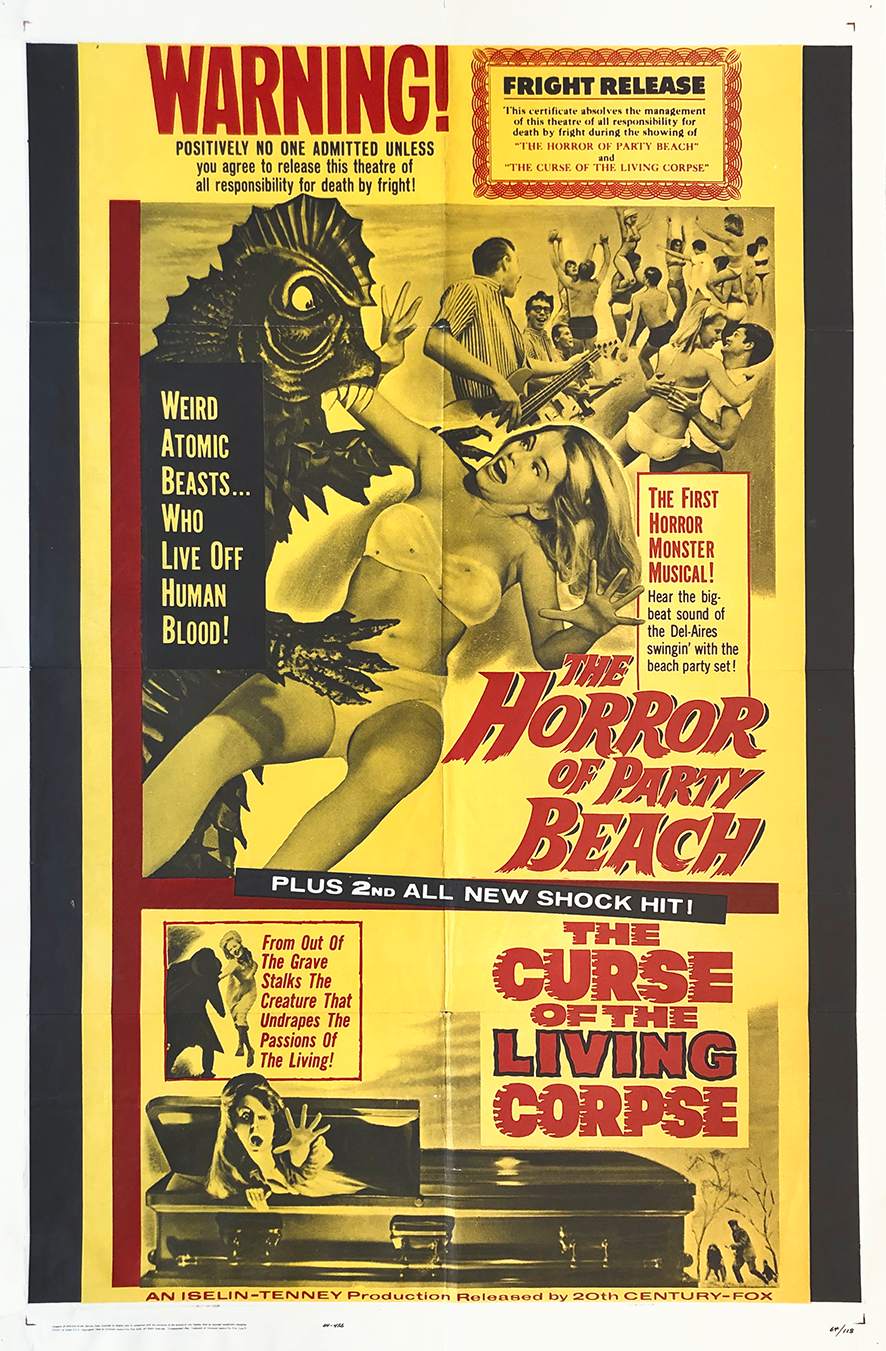THE HORROR OF PARTY BEACH / THE CURSE OF THE LIVING CORPSE