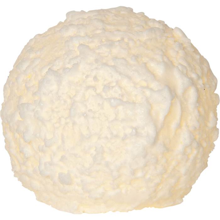 Ljus Snöboll 10 cm