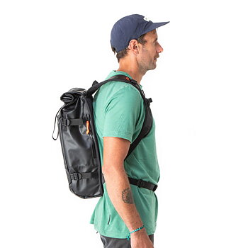 Restrap Rolltop Backpack 22L Black