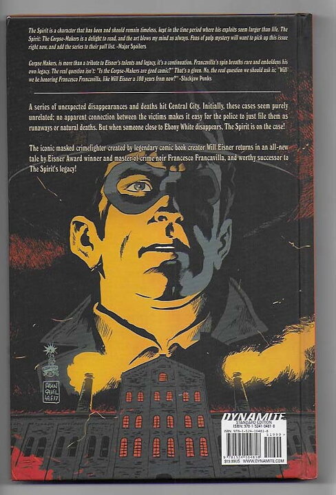 Will Eisner's The Spirit in The Corpse-Makers HC VF/NM