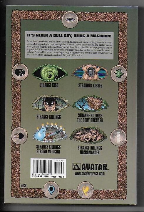 Gravel: Never a Dull Day HC Omnibus NM- Solblekt på ryggen/Signed By Warren Ellis & Mike Wolfer