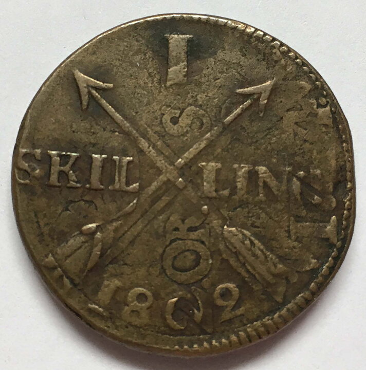 1 sk 1802 på 2 ör SM 1744 1?/1