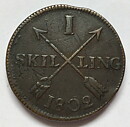 1 sk 1802 på 2 ör SM 1751 nära 1