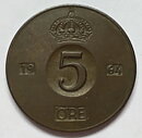 5 öre 1964 5 Ö i kronan 1+