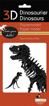 3D-pappersmodell, Tyrannosaurus Rex