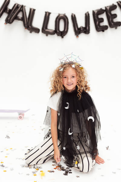 Ballonggirlang Halloween Svart  - 2