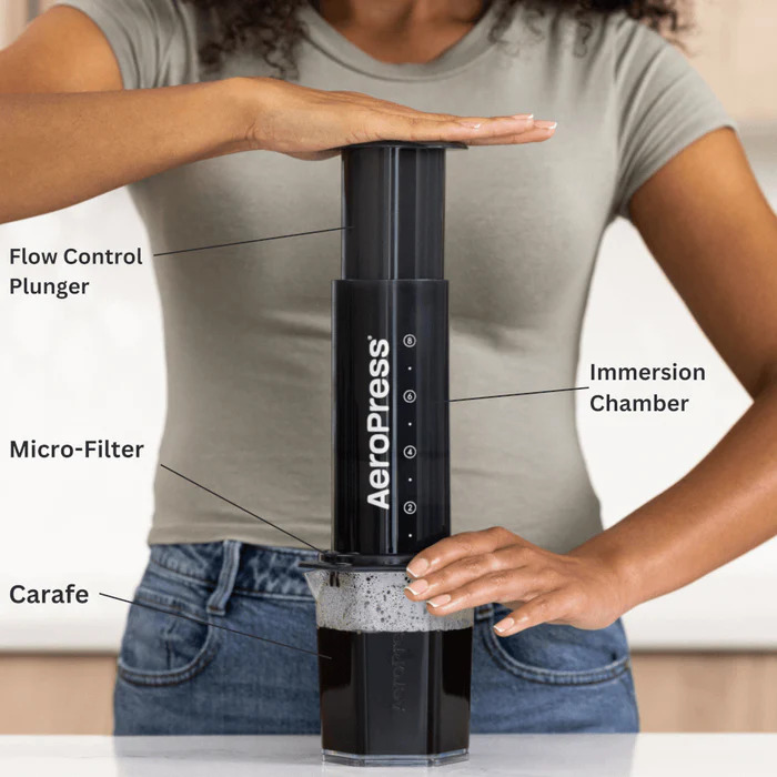 Aerobie  - Aeropress Coffee Maker - XL - Fantastisk kaffepress - stor modell - 3
