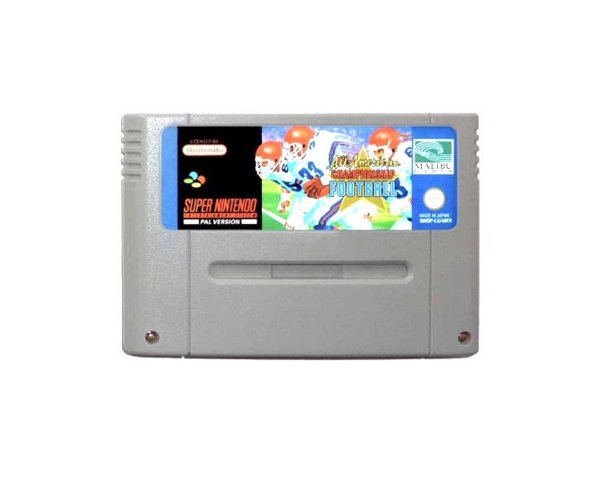 All-American Championship Football  - SNES